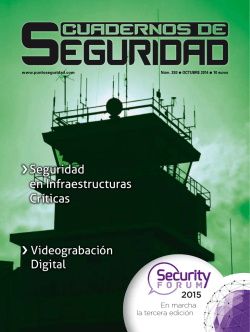 Seguridad en Infraestructuras Cr&iacute;ticas - Pelda&ntilde;o