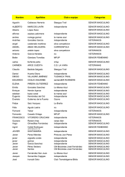 listado final medio desafio - Linum Berco