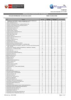 fccmf-001 empresas de transporte sin transmision - Control Total Per&uacute;