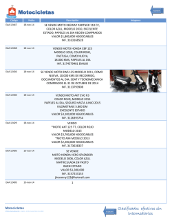 Motocicletas - Amorel Pasto