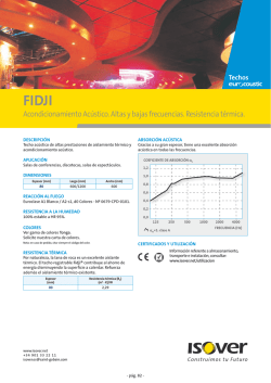 Acondicionamiento Ac&uacute;stico. Altas y bajas - Construnario.com