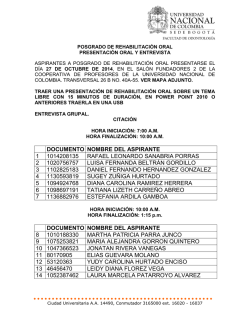 Vicedecanatura Acad&eacute;mica - Universidad Nacional de Colombia