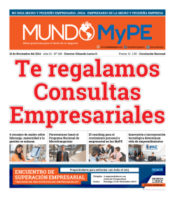 A BAJO COSTO A BAJO COSTO - Mundo Mype