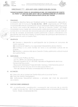 directiva n&ordm;017-2014-agp-ugel-t-drset/gob.reg.tacna - UGEL Tacna