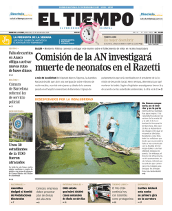 Comisi&oacute;n de la AN investigar&aacute; muerte de neonatos en - El Tiempo