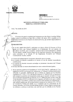 !111111111111111111161111 - Tribunal Constitucional del Per&uacute;