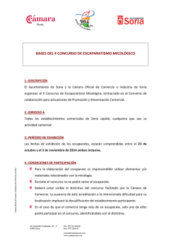 Descargar bases del concurso - Camara de Comercio e Industria de