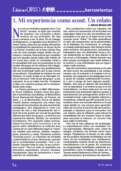 1. Mi experiencia como scout. Un relato - Dialnet