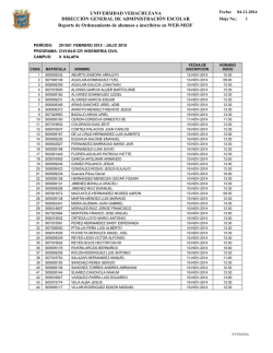 ingenier&iacute;a civil - Universidad Veracruzana