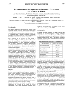 acciones para la recuperaci&oacute;n de emisores y colectores en la