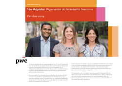 V&iacute;a R&aacute;pida: Depuraci&oacute;n de Sociedades Inactivas - PwC Uruguay