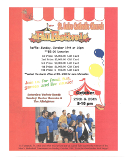 5-10 pm - St. Luke Catholic Church