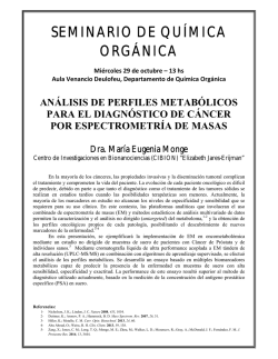 resumen - Departamento de Qu&iacute;mica Org&aacute;nica