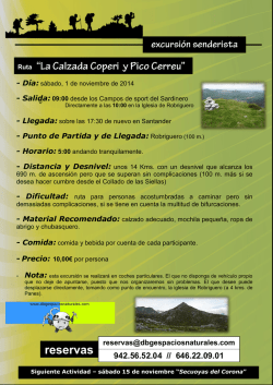 reservas - DBGEspaciosNaturales