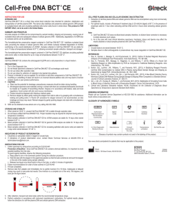 Cell-Free DNA BCT&reg; CE - Streck