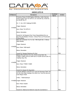 ANEXO LOTE 45 - Carasa