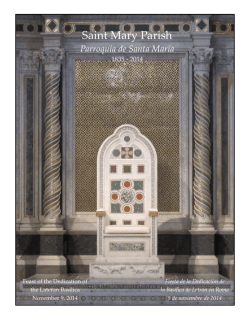 Parroquia de Santa Mar&iacute;a - Saint Mary Parish