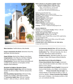 October 5, 2014 - St. Catherine of Alexandria