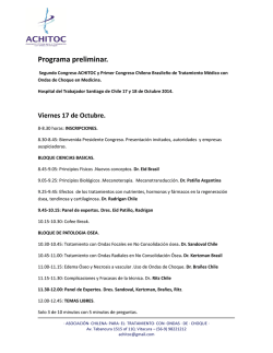 Descarga el programa preliminar AQU&Iacute; - achitoc