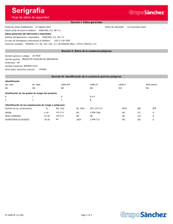Serigraf&iacute;a - S&aacute;nchez SA de CV