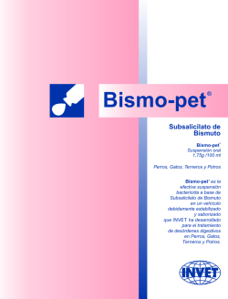 Bismo-pet - Invet
