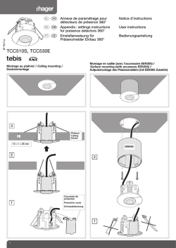 TCC510S, TCC530E - Hager
