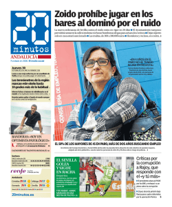 Zoido proh&iacute;be jugar en los bares al domin&oacute; por el ruido - 20 Minutos