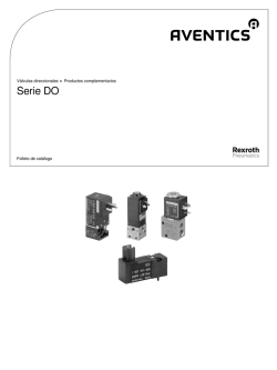 Folleto de cat&aacute;logo - AVENTICS