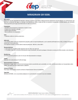 Ver ficha t&eacute;cnica Miradrain GR 9200 - AsfalChile