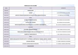 Preprograma del III Congreso (bajarlo aqu&iacute;) - Septemir