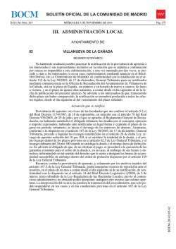 PDF (BOCM-20141105-62 -19 p&aacute;gs -320 Kbs) - Sede Electr&oacute;nica