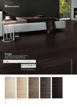 hoja de cat&aacute;logo - Interceramic