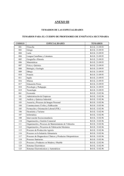 Anexo III - Temarios de Secundaria - Csi-f
