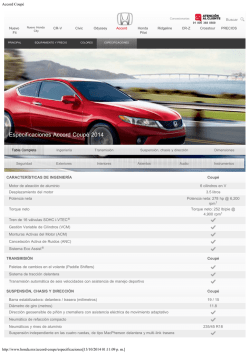 Accord Coup&eacute; - Autouno