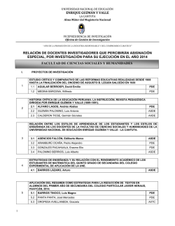 enrique guzm&aacute;n y valle relaci&oacute;n de docentes investigadores que