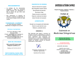 Invitan al - Medicina Chapingo