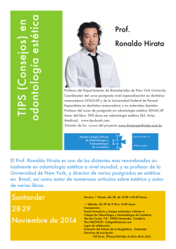 TIPS (C onsejos) en od ontolog &iacute;a e st&eacute; tica