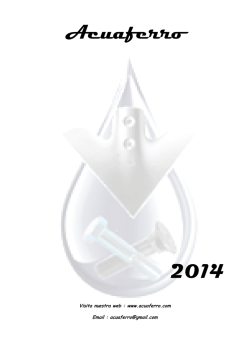 Acuaferro 2014