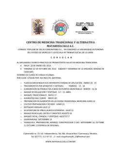 centro de medicina tradicional y alternativa mayahuelcalli ac