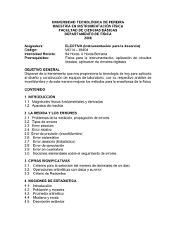 Instrumentaci&oacute;n para la docencia - Universidad Tecnol&oacute;gica de