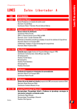 S a l &oacute; n L i b e r t a d o r     A - Asociaci&oacute;n Argentina de Psiquiatras