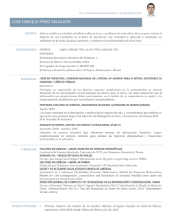 JOS&Eacute; ENRIQUE P&Eacute;REZ SALVADOR