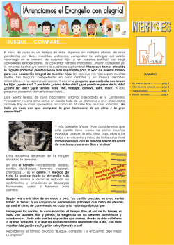 iNTERFIDES 1ER TRIMESTRE - Bienvenidos al Colegio Mar&iacute;a