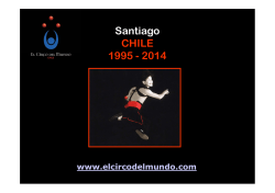 Vea aqu&iacute; presentaci&oacute;n sobre El Circo del Mundo, sus actividades