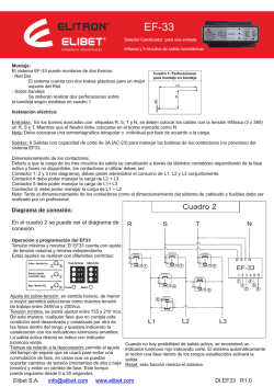 canalizadr de fases automatico ef3-3 - Elibet