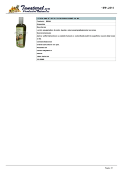 LOCION SAN RO RECU.COLOR PARA CANAS 240 ML Producto