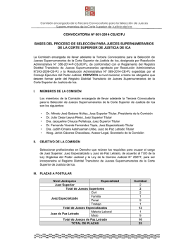 convocatoria_jueces_supernumerarios_csj_ica_2014 - Poder