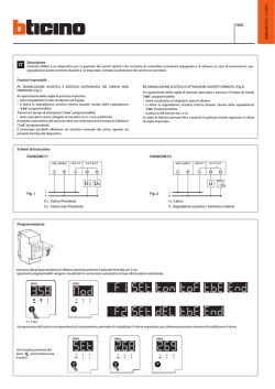Istruzioni duso - BTicino
