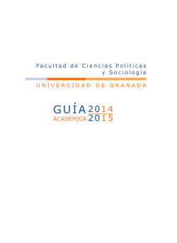 Presentaci&oacute;n - Universidad de Granada