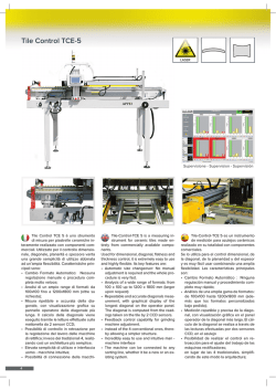 Tile Control TCE-5 - appelsrl.it